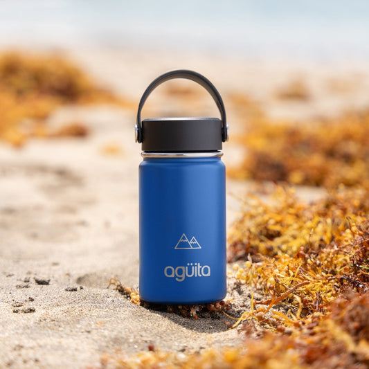 COFFEE FLASK 355ml ᛫ DARK BLUE - AGÜITA