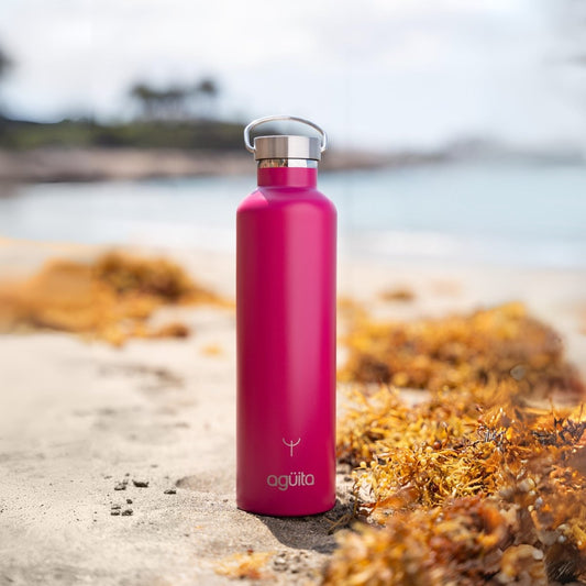 INSULATED BOTTLE 1L ᛫ CHERRY - AGÜITA INSULATED BOTTLE 1L ᛫ CHERRY - AGÜITA