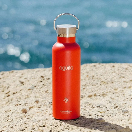 INSULATED BOTTLE ᛫ RED - AGÜITA