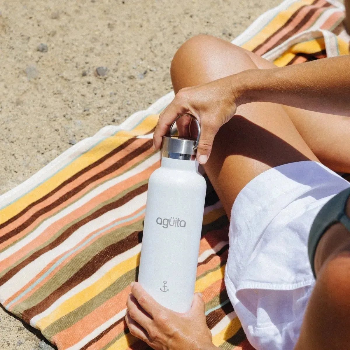 INSULATED BOTTLE ᛫ WHITE - AGÜITA INSULATED BOTTLE ᛫ WHITE - AGÜITA
