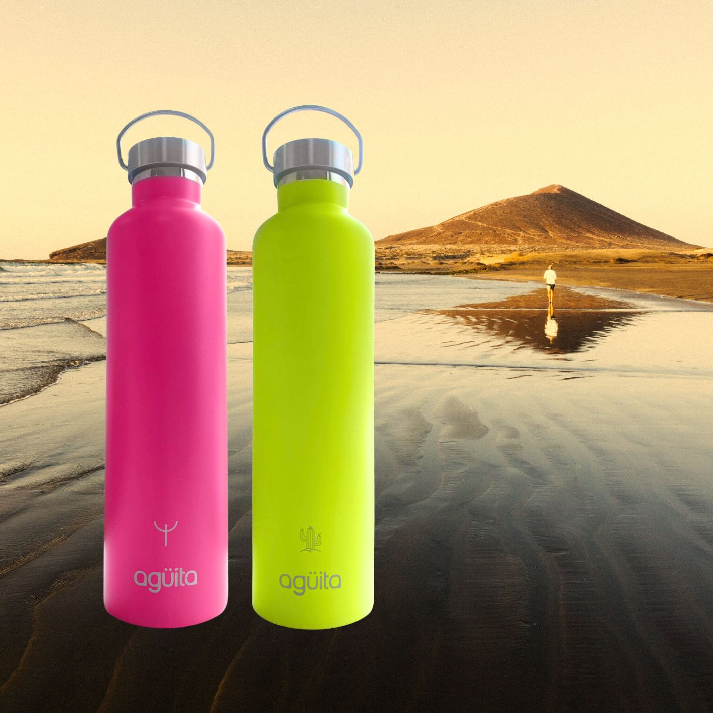 BOTELLAS TÉRMICAS 1 LITRO ᛫ AGÜITA