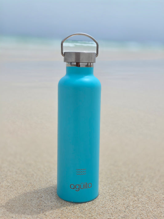 THERMOFLASCHE 750ML ᛫ TÜRKIS
