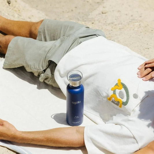 INSULATED BOTTLE ᛫ BLUE - AGÜITA